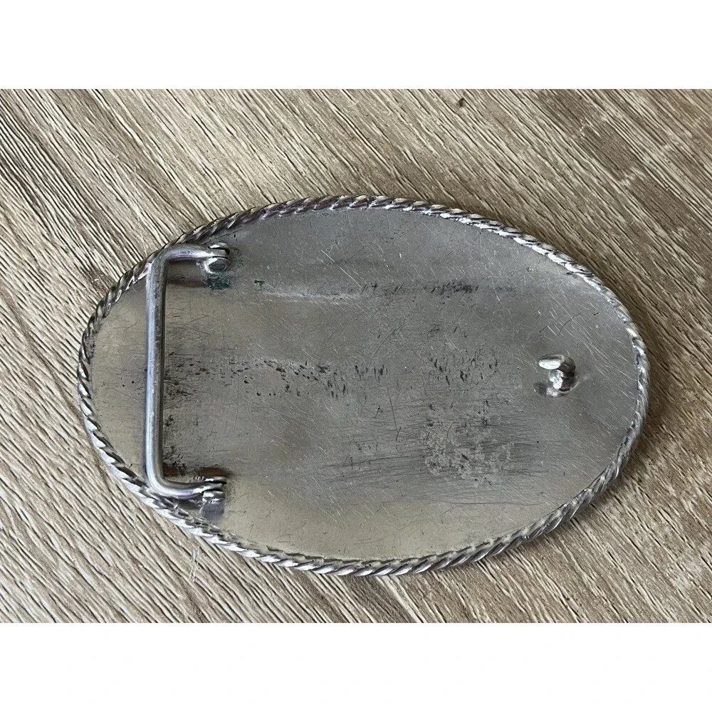 Vintage Belt Buckle Maple Leaf Canada